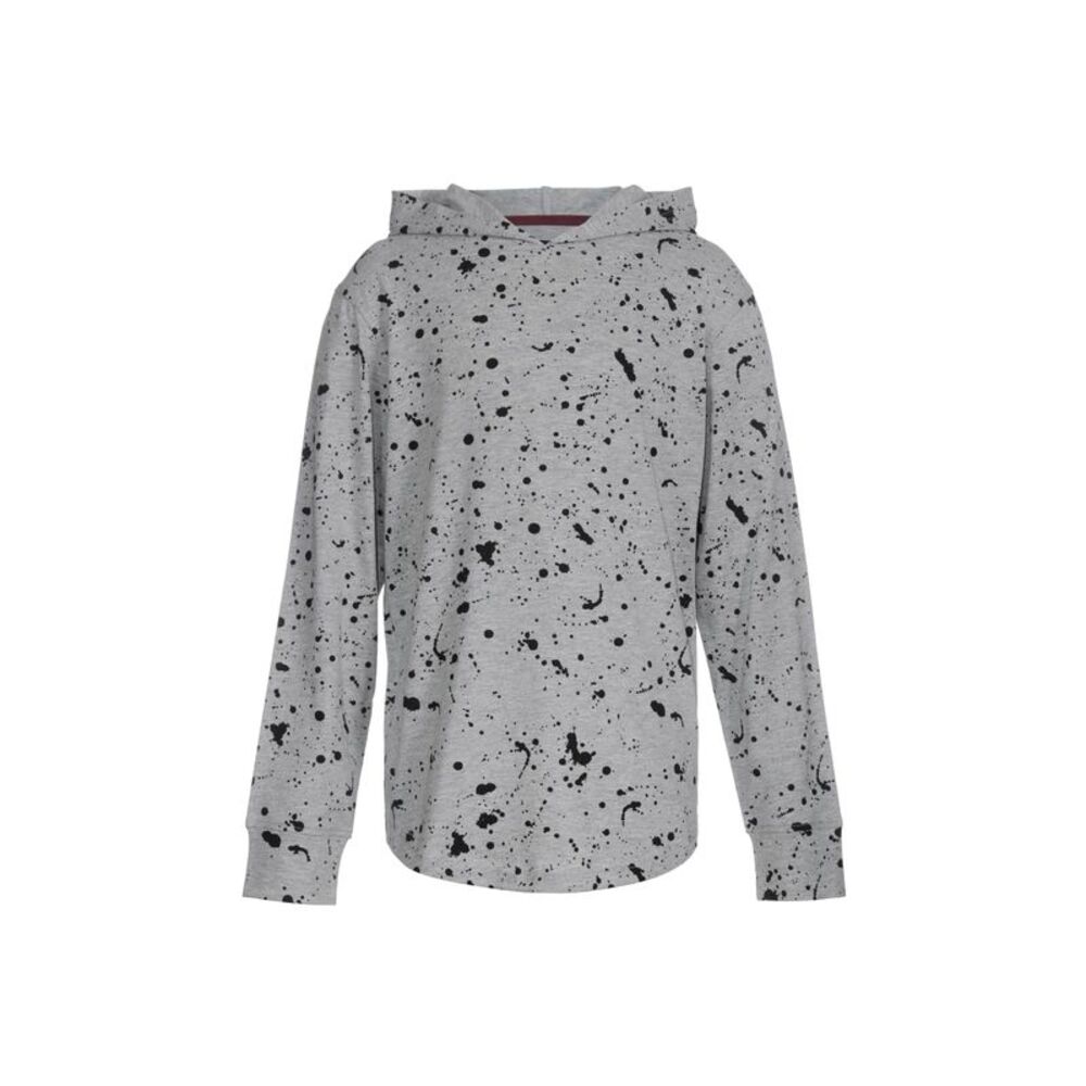 Univibe Big Boys Tuscan Splatter Print Long Sleeve Jersey Knit Hoodie
